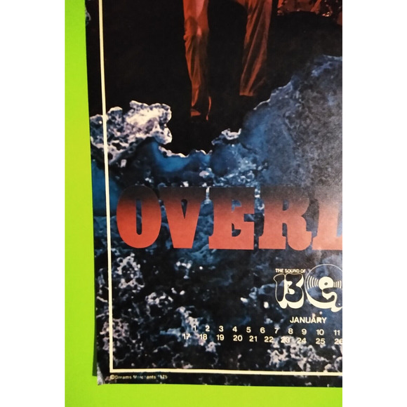 BACHMAN TURNER OVERDRIVE Vintage Hard Blues Rock Music Poster 50 Years Old BTO - Picture 3 of 5